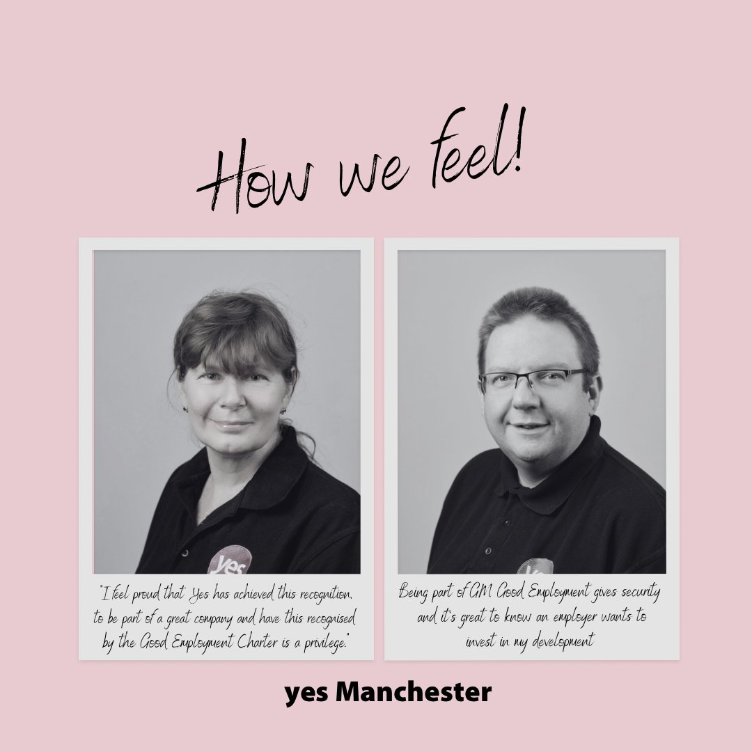 Thrilled to share the impact of the Good Employment Charter at Yes Manchester! It's transformed our workplace culture and team members' lives. A commitment turned catalyst for positive change. #GoodEmploymentCharter #Impact #EmpoweringEmployees #InclusionMatters @GoodEmpCharter