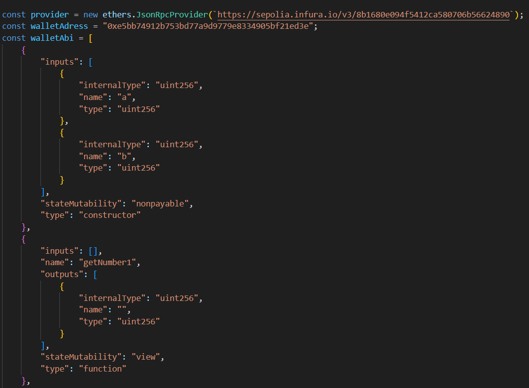 ReyedgeM's tweet image. "Just had my first contract interaction using #EtherJS and it was mind-blowing! 🚀 The simplicity and power of this library make developing on #Ethereum a breeze. Kudos to the team behind @ethers_io for making blockchain development accessible to everyone. #Web3 #SmartContracts"