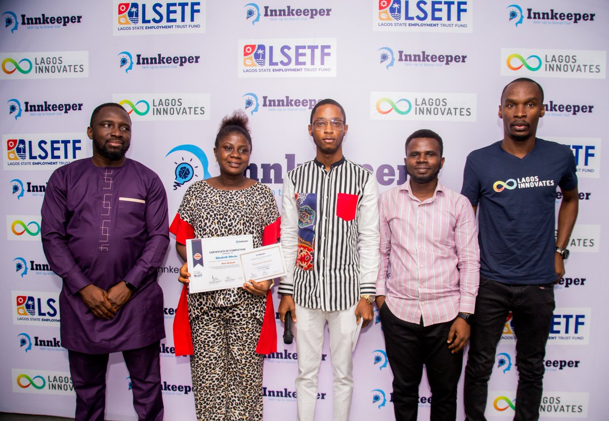 lagosinnovates's tweet photo. Congratulations to all the graduates! We are so proud of you and wish you a successful career journey ahead!  

#LSETF #LagosInnovates #lagosnigeria https://t.co/7BTokzvHaV