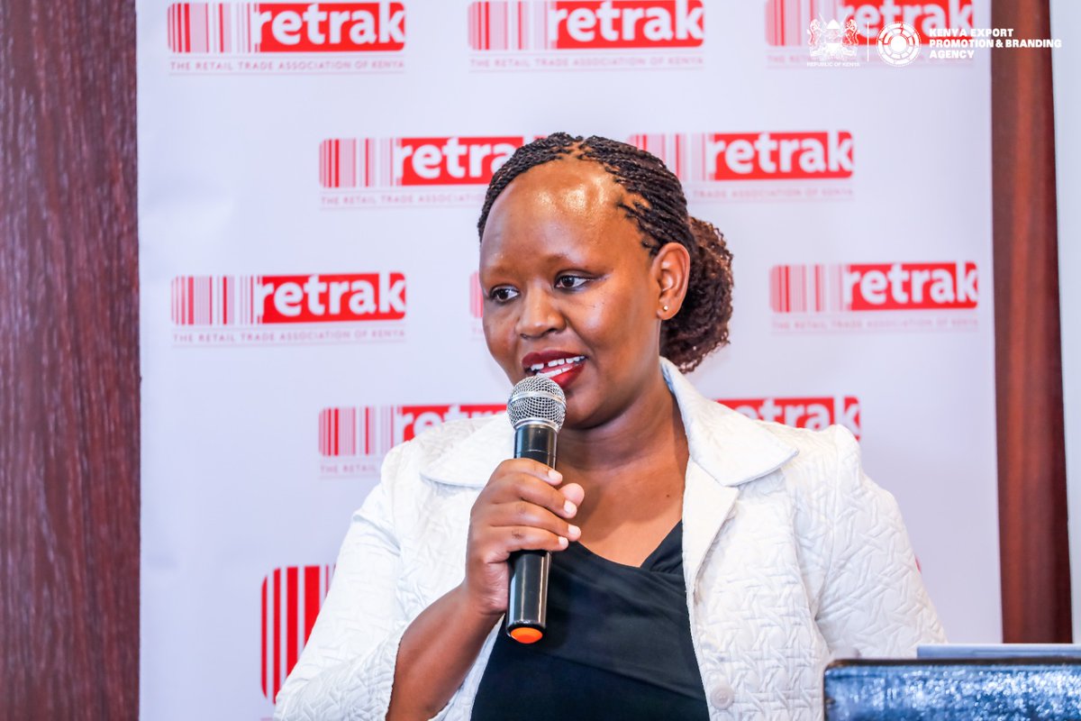 ENGAGING RETAILERS AT THE MADE IN KENYA BREAKFAST

Retailers can partner with the Made in Kenya
adoptees to run in store activations which the Agency will support through marketing promotions

@jomashn, Senior Digital Marketing Officer @MakeItKenya

#MadeInKenya