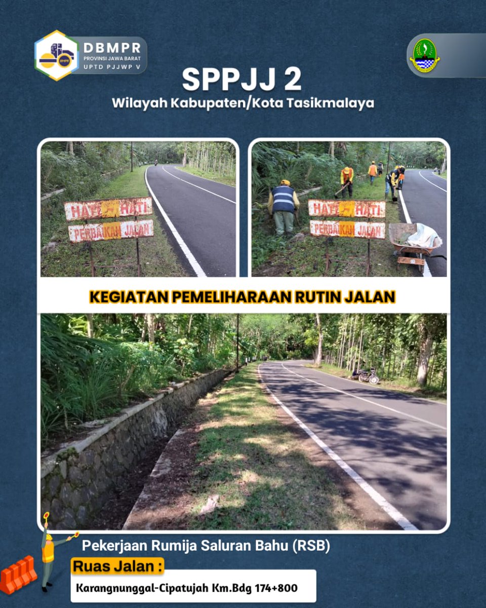 bimalima_jabar's tweet photo. Malam #SobatBima5
Berikut Pekerjaan Rumija Saluran Bahu (RSB) Oleh SPPJJ 2 Kab./Kota Tasikmalaya.

@ridwankamil 
#dbmprjuara https://t.co/pVOM5CQrfl