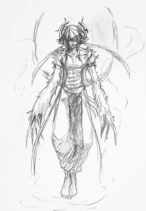 人寄りの人外はあんま描かない気がする
