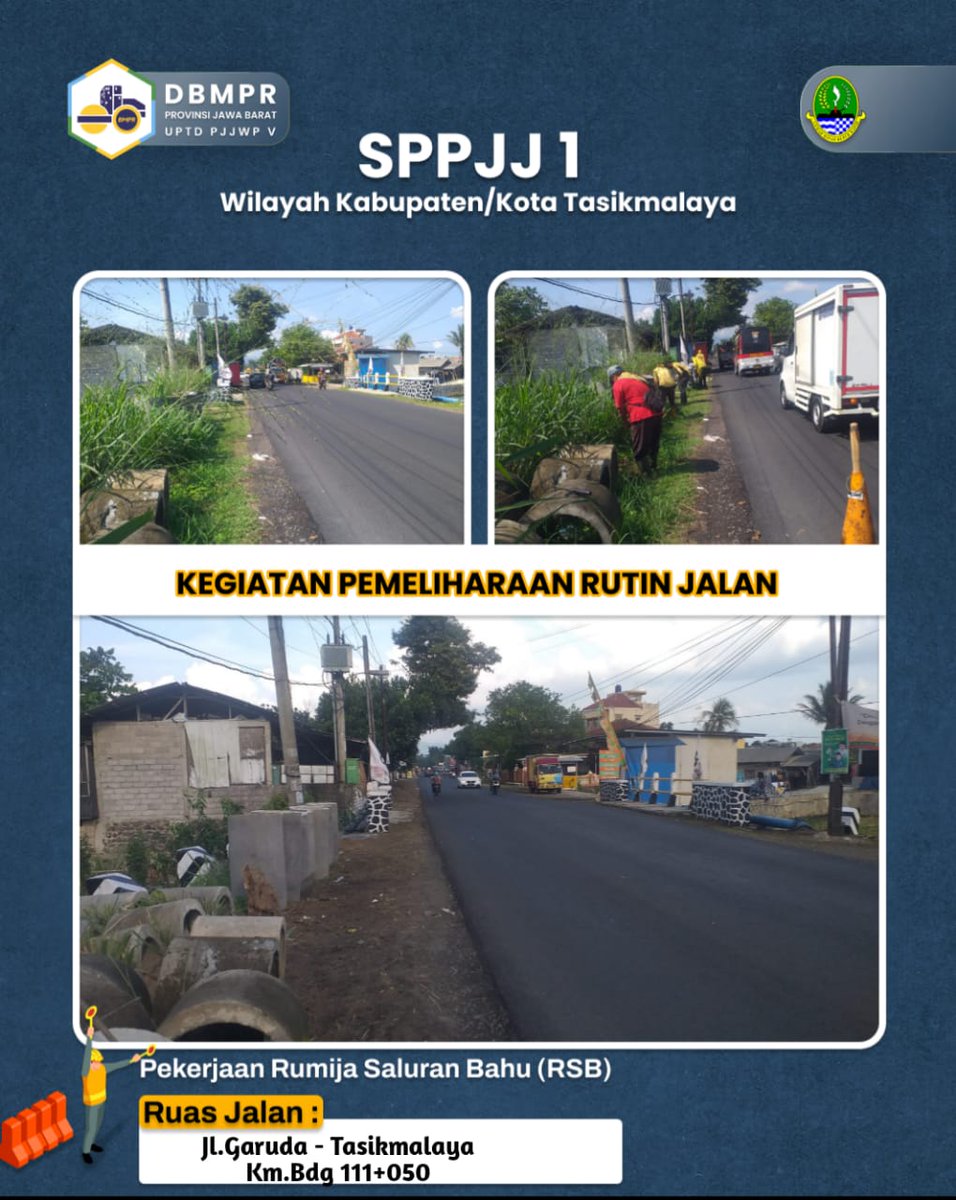 bimalima_jabar's tweet photo. Malam #SobatBima5
Berikut Pekerjaan Rumija Saluran Bahu (RSB) Oleh SPPJJ 1 Kab./Kota Tasikmalaya.

@ridwankamil 
#dbmprjuara https://t.co/cwZqrdRNe6