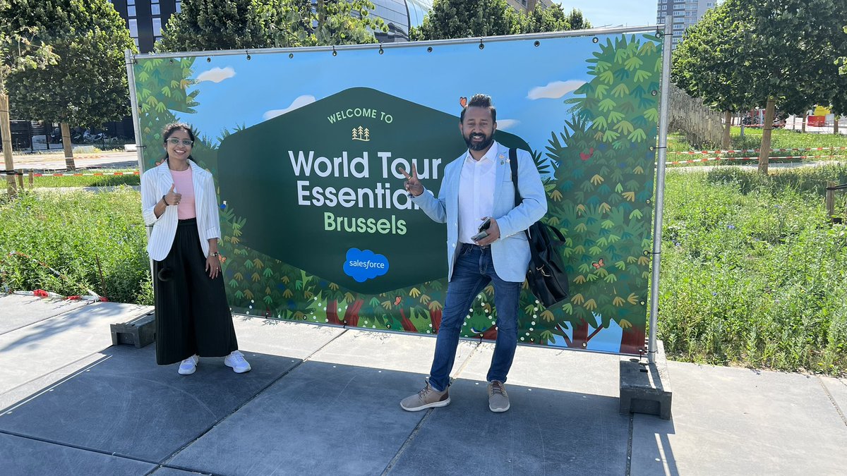 Payal154154's tweet photo. Word Tour essentials Brussels 
#salesforce https://t.co/lTJKWGML9x