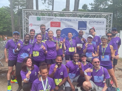altarea_groupe's tweet photo. Plus de 40 collaborateurs de la #TeamAltarea ont relevé le défi des #FouléesdelImmobilier, courant 5 ou #10km pour soutenir la #Fondation Dauphine. Bravo à tous nos participants. 👏 Rendez-vous l'année prochaine ! 💪 https://t.co/JlN0GV8Kh0