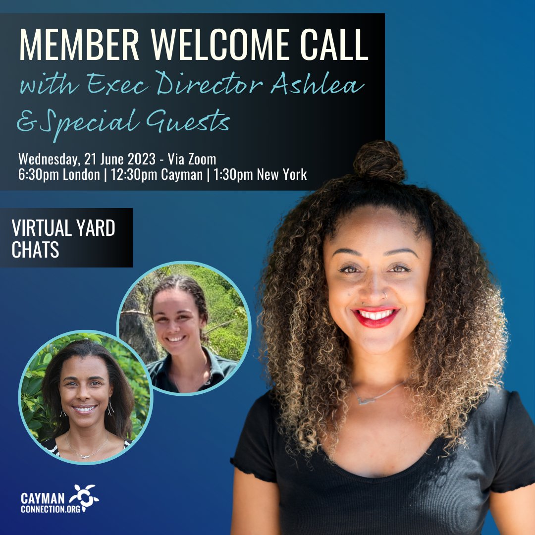Join us TOMORROW at 6:30pm BST!

This week's meeting features special guests from the Ministry of Sustainability and Climate Resiliency who are interested in hearing from you on Cayman's Climate Change Policy.

Visit the LINK IN BIO to register

#caymanconnection #chitchat