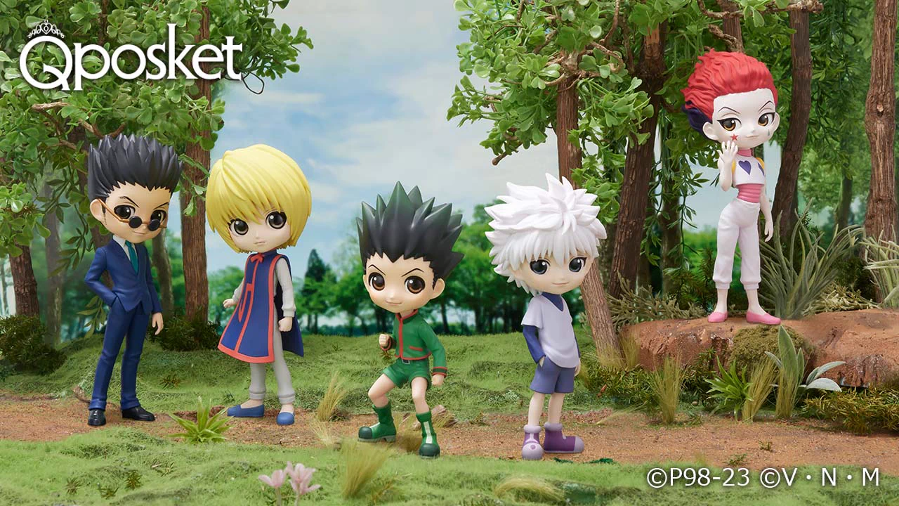 Qposket 4個&desktopハンターハンター3 3つ　合計7点　未開封 バンプレストブランド(BANDAI SPIRITS) on X: 
