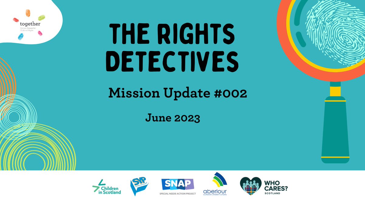 Together 🧡 (@together_sacr) on Twitter photo 🎉Delighted 2 share latest report 2 <a href="/ScotGovOutcomes/">Scot Gov National Performance Framework Team</a> for the #RightsDetectives
🔎Mission Update Report #002
🤯Still blown away by the amazing work of the children & young people & can’t thank them enough
🔗bit.ly/3JkZTvv
Child-Friendly Version: bit.ly/42UIWid 🎉Delighted 2 share latest report 2 <a href="/ScotGovOutcomes/">Scot Gov National Performance Framework Team</a> for the #RightsDetectives
🔎Mission Update Report #002
🤯Still blown away by the amazing work of the children & young people & can’t thank them enough
🔗bit.ly/3JkZTvv
Child-Friendly Version: bit.ly/42UIWid