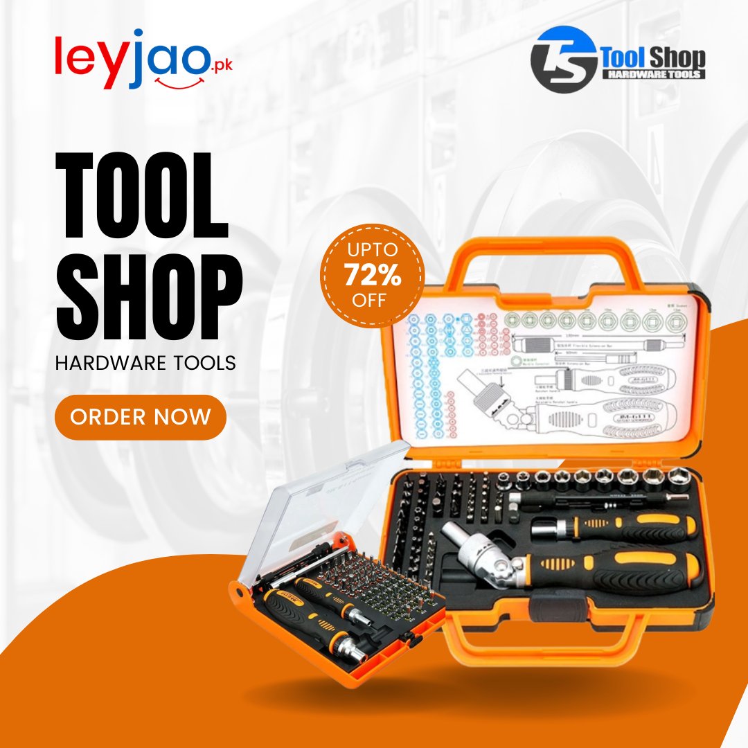 Get the job done right with quality tools from #ToolShop. They deal in all kind of branded hardware tools to make your daily tasks easy.

Visit 🛒: bit.ly/3CCbm63

#Leyjao #AtimadSey #AmazingDiscounts #order #discountoffer #shoponline #limitedstock #newbrand #toolshop