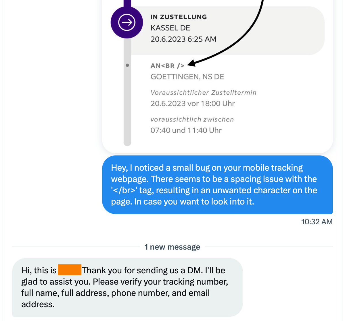 OzgurBilge's tweet photo. Clearly, someone didn't bother reading my messages carefully before replying! #ReadFirst @FedEx https://t.co/WUnxzZ3gHO