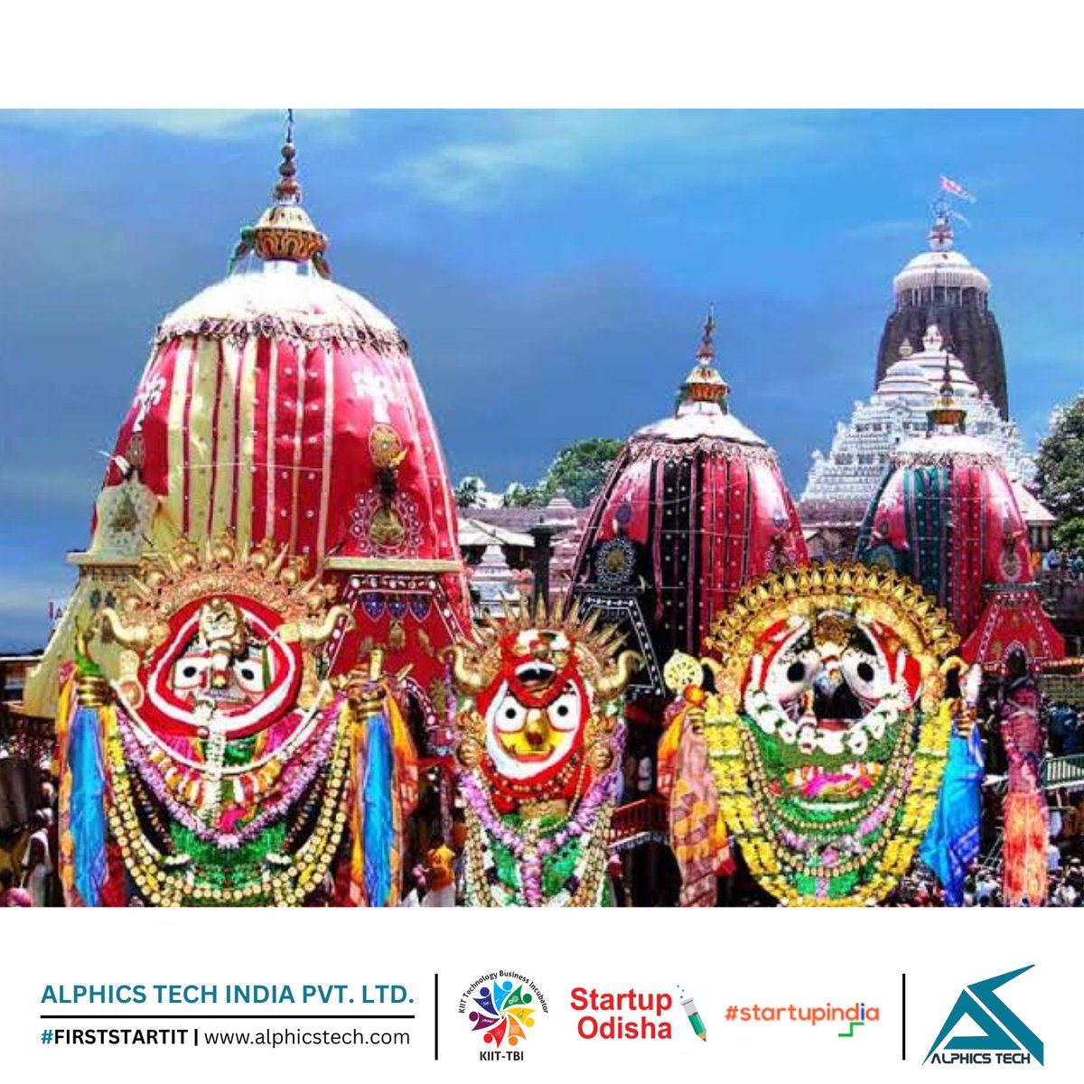 alphicstech's tweet photo. #HappyRathYatra https://t.co/J7BCvATXg8