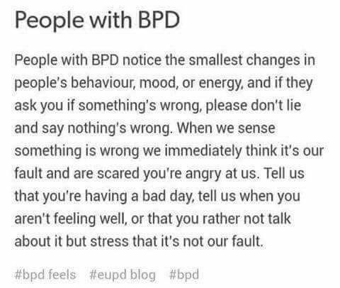 Tips so u can deal better w someone who has borderline personality disorder 💗

[ recoverytwt recoveryspo shrecovery bpdtwt obslovetwt ]