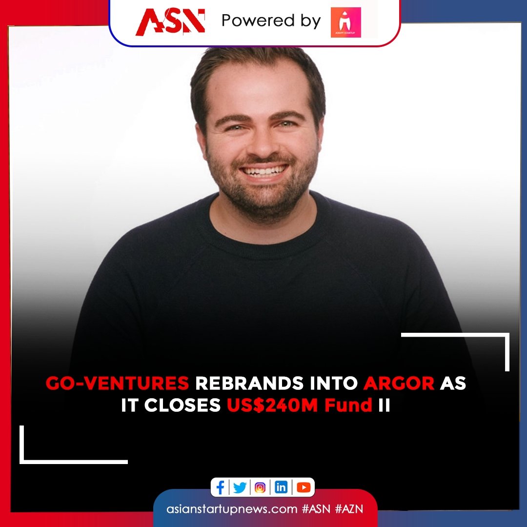 asianstartupnew's tweet photo. #Southeast Asia-focused investment firm #GoVentures has rebranded into #Argor Capital Management and announced the closing of its second fund worth US$240 million.
#asianstartups #entrepreneurship #innovation #funding #asianstartupnews #indianstartupnews #asn #azn https://t.co/xPYmDoAmGZ