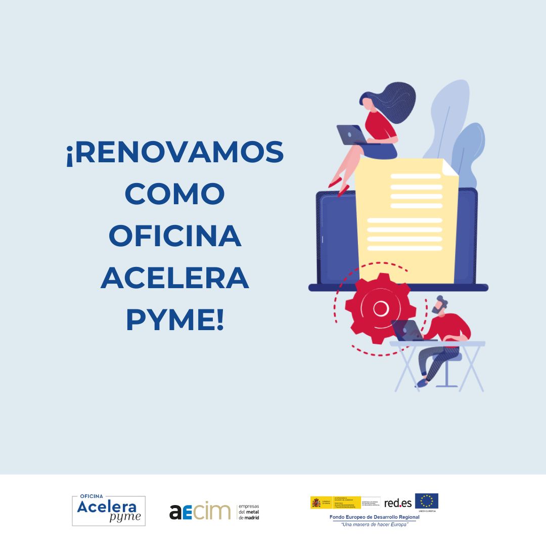 📢 Renovamos como oficina acelera pyme durante los 2 próximos años. 

Seguiremos impulsando la #transformacióndifiral de las pymes y autónomos con nuestras labores de apoyo, asesoramiento, sensibilización y mucho más.

¡Infórmate!

#OficinasAceleraPyme  #FEDER #EspañaDigital2025