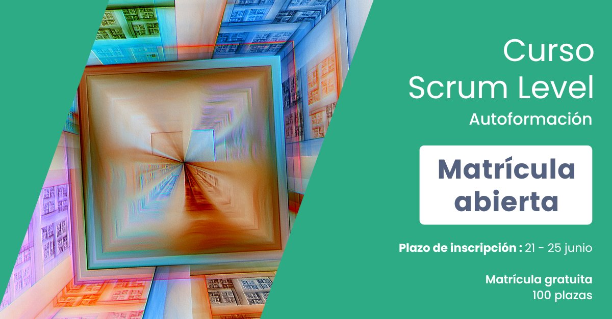 📢 ¡Hoy se abre la matrícula para el curso gratuito de Scrum Level en Open Knowledge! scrummanager.com/open-knowledge/
🎓 Recordamos que hay 100 plazas disponibles y estos cursos de autoformación no certifican.
📜 Centros donde certificarse: scrummanager.com/website/c/sear…