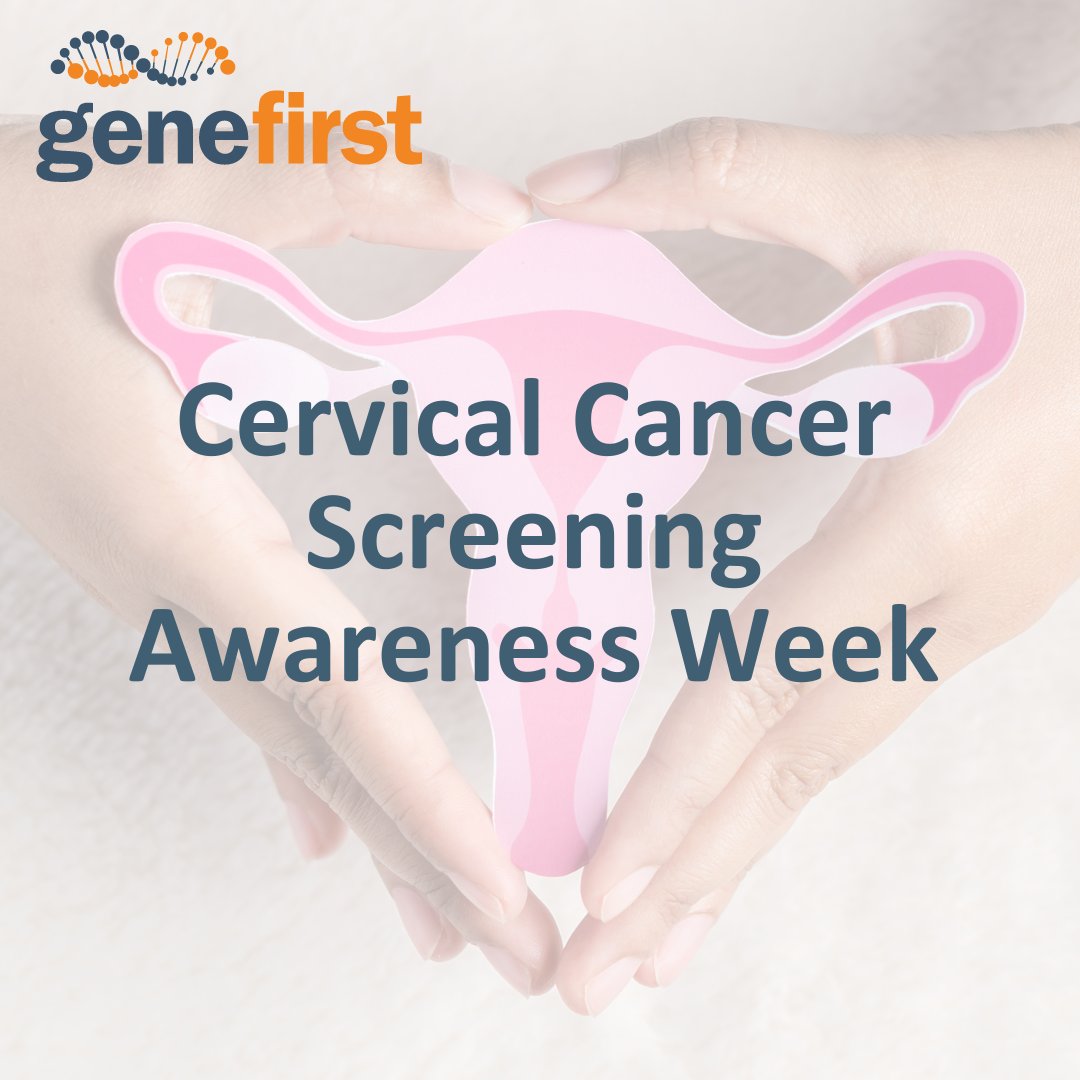 Cervical Screening Awareness Week 2023 is here. This week holds a significant meaning for our team at Genefirst, as we are relentlessly committed to transforming the landscape of cervical cancer prevention. Read more in our blog - loom.ly/aBYy7j4

#CervicalCancer