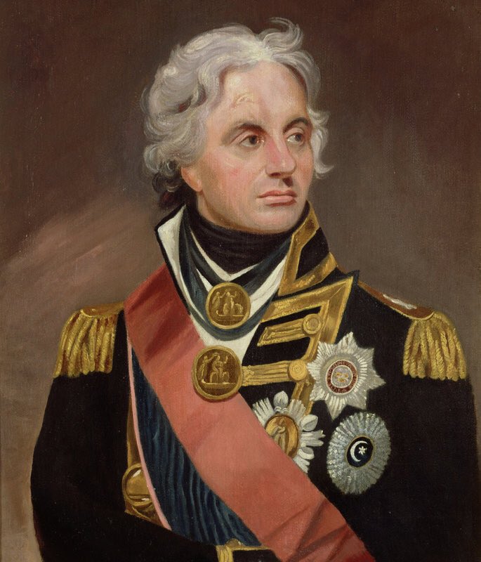 OnthisdayRN's tweet photo. #OnThisDay 1805 @RoyalNavy was successful in defeating the Franco-Spanish Fleet at the Battle of #Trafalgar confirming British superiority of the seas. Lord Nelson died before the end, having done his duty, handing over Command to another great commander Admiral Collingwood. https://t.co/bhwkFIqfWZ