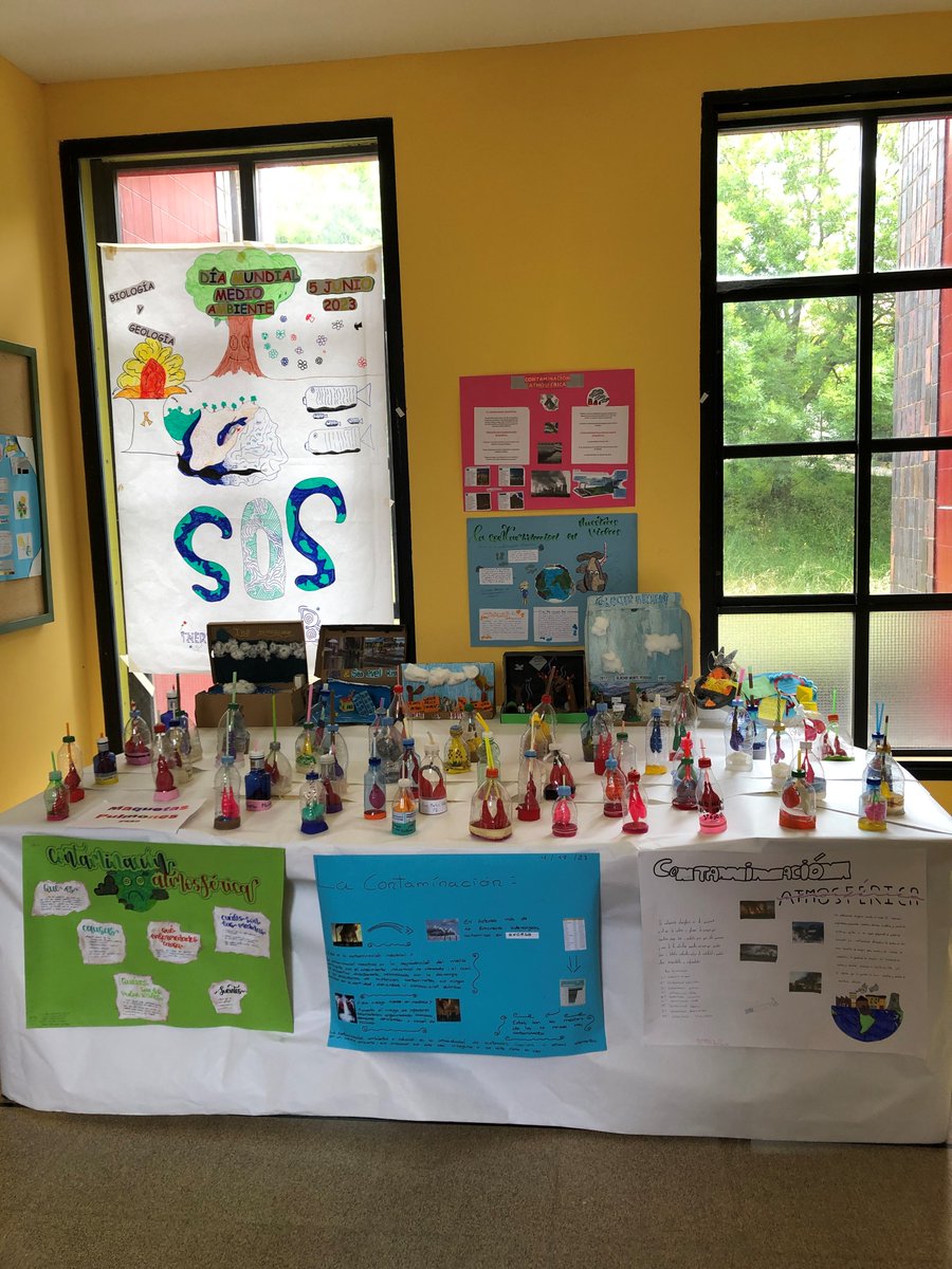 ies5's tweet photo. Con motivo del día Mundial del Medio Ambiente que se celebra el 5 de junio ha organizado un proyecto titulado “Salud y Medio Ambiente¨” con la participación del alumnado de Biología y Geología de la ESO. https://t.co/WLUPh0OTCU