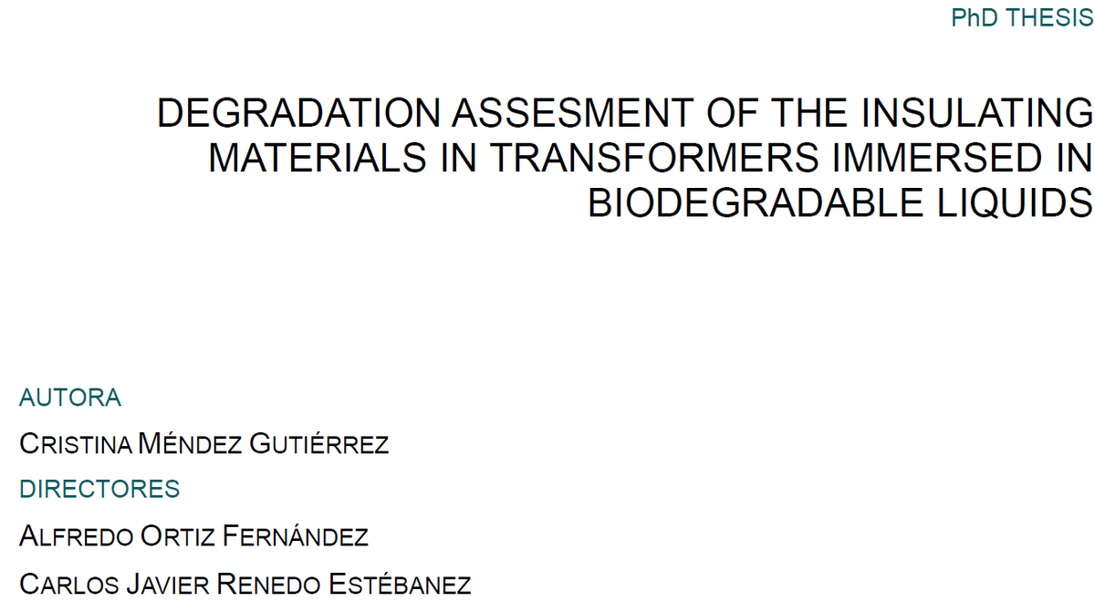 biotrafo's tweet photo. Cristina Méndez, from #GITEP @unican, presented her PhD thesis last week. This deals with the ageing of alternative fluids and has been, to a large extent, developed within the #BIOTRAFO project #H2020 https://t.co/1jrXHfjwNA