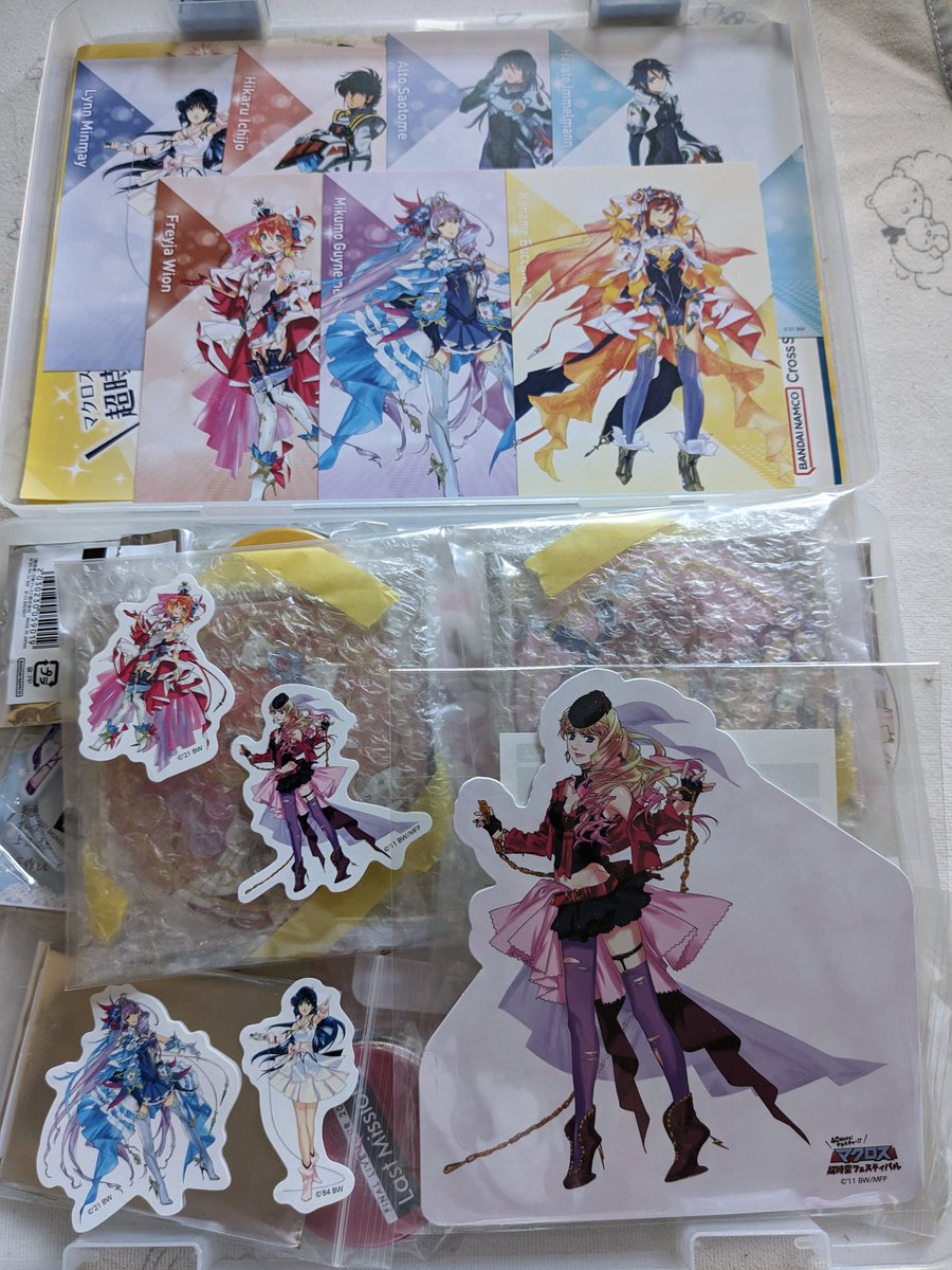 クリスマスローズ マクロスΔ マクフェス ガラポン A賞 アクリルボード