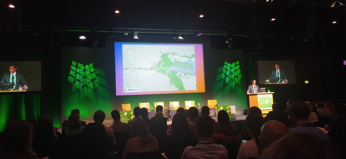 mccullaghdenise's tweet photo. @Conor_Q21 giving a great talk on the history of Dublin and the threats the city faces from climate hazards. #ECCA2023 https://t.co/c1dqEgA1T0