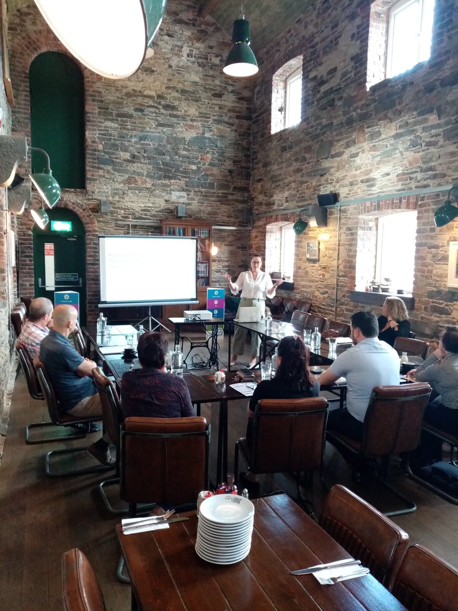 PR workshop with Ann Power, Powerhouse PR - currently underway 👍

Thanks to <a href="/PowerhousePR/">Ann Power</a> <a href="/LEOWaterford/">LEO Waterford</a> <a href="/chcgreenway/">Coach House Coffee</a>