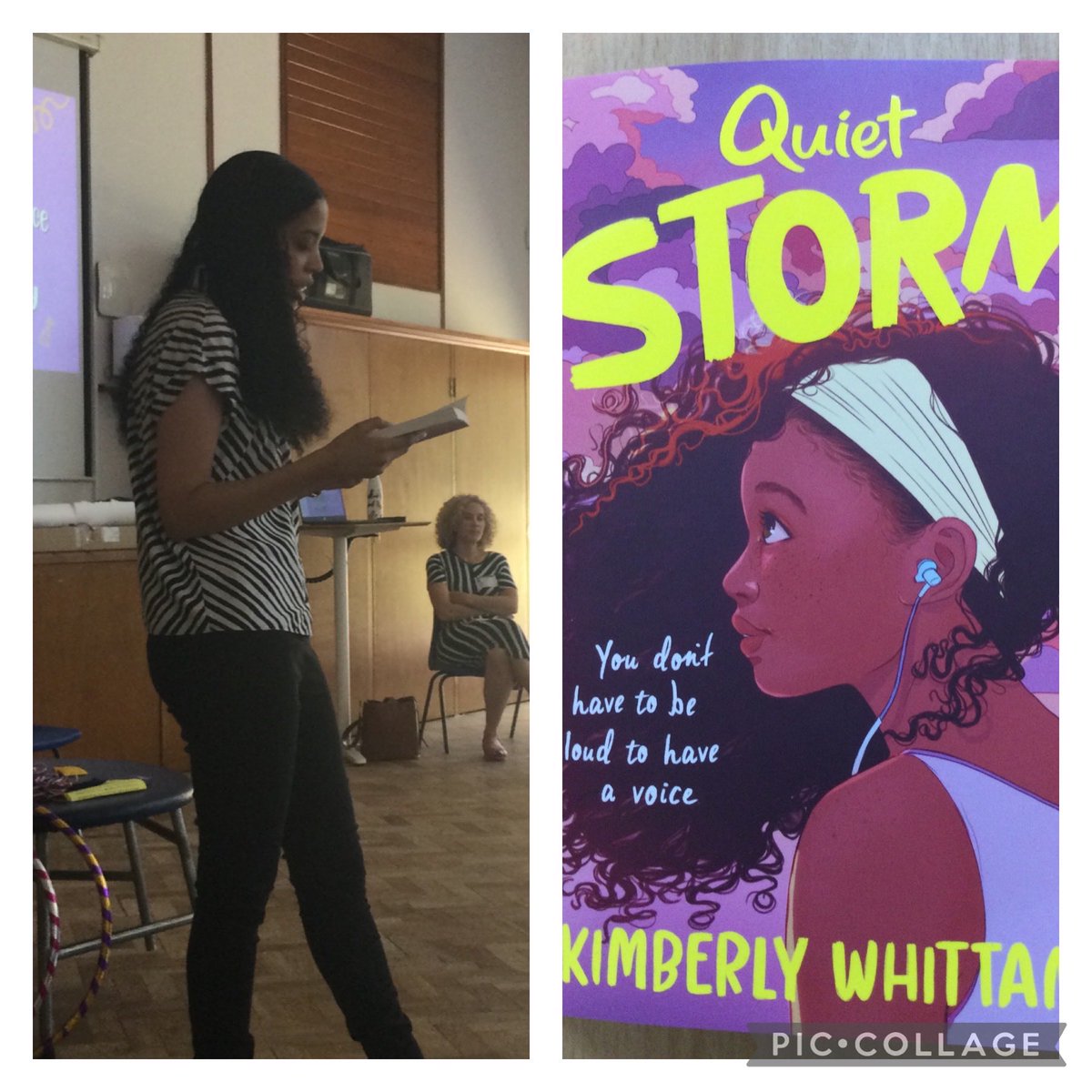 The upper juniors enjoyed a visit from author Kimberly Whittam who explained what inspired her to write ‘Quiet Storm’. It is an empowering novel about family, friendship and finding confidence in who you are.