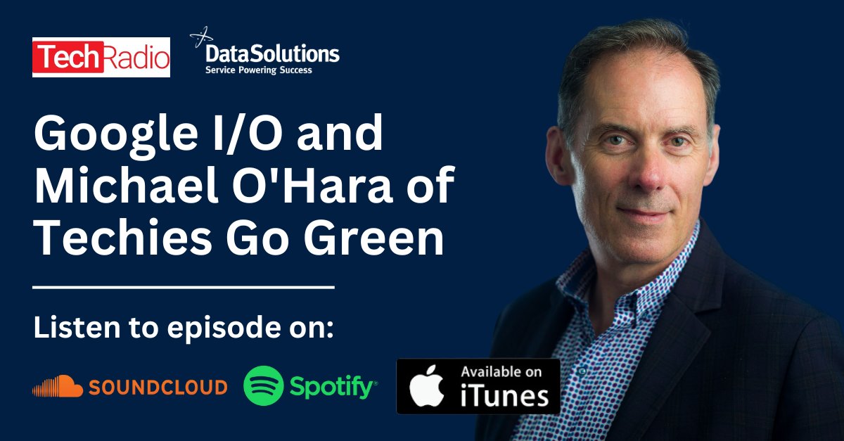 🎙️Listen to the latest episode of @techcentral_ie's #TechRadio where they sat down with Michael O'Hara, Group MD of @IEdatasolutions talking all about @TechiesGoGreen🎧➡️ bit.ly/453YZgi

#techiesgogreen #datasolutions #gogreen #podcast #michaelohara #itchannel