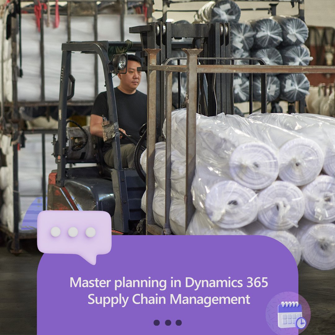 MSFTBusinessUK's tweet photo. Master planning allows you to determine and balance the future need for raw materials in your company.

Learn how to use @MSFTDynamics365 for chain management: https://t.co/vYtSZbSXnj

#Dynamics365 #ChainManagement #Business https://t.co/SOCxE6Lgjq
