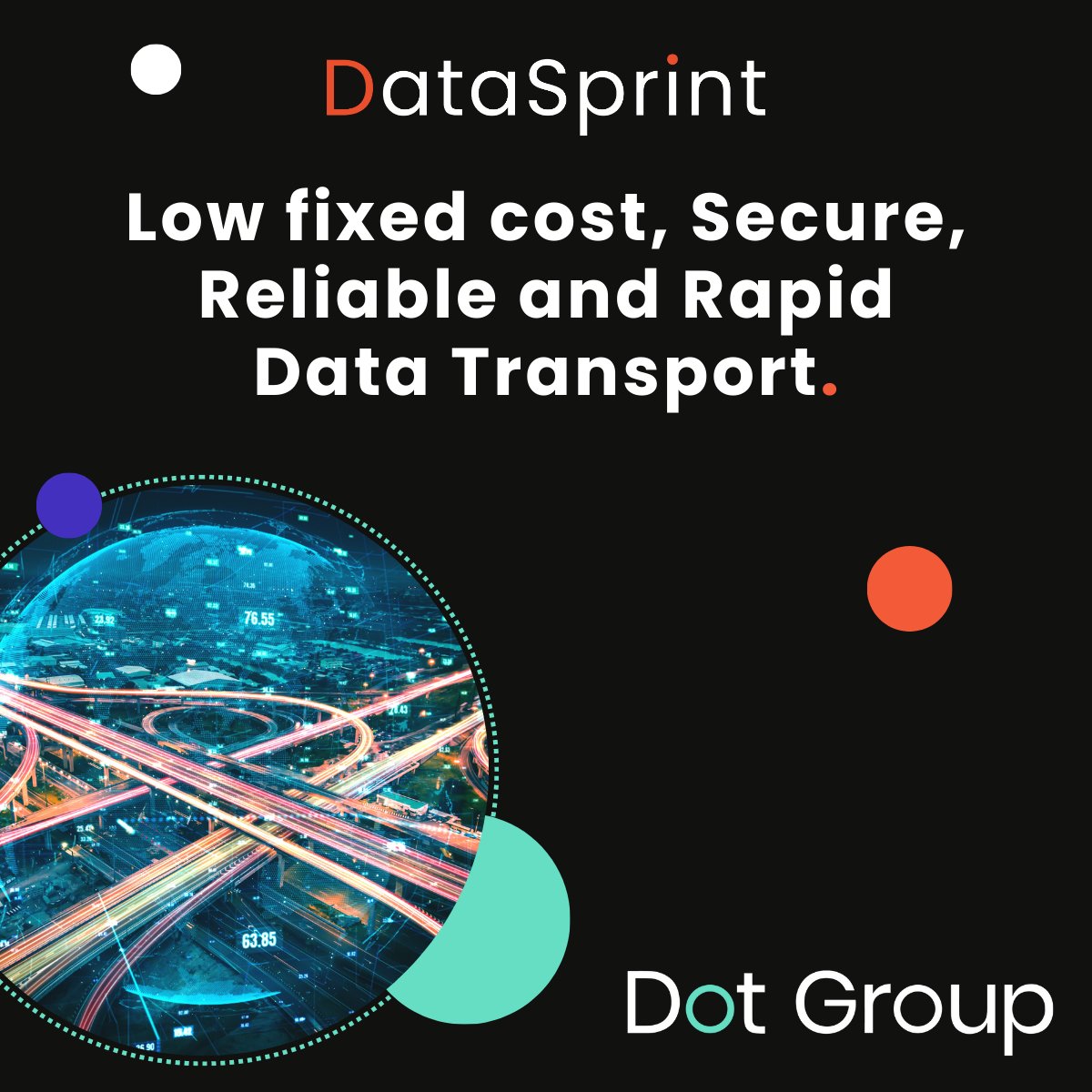 Tired of the unpredictable expense of large #media transfers? DataSprint offers fixed pricing and no limits on #datatransfer in size, frequency, or users.

#PoweredByIBMAspera #TheDataExperts #securetransfer #lightning #highspeed #contentprotection #securefiletransfer
