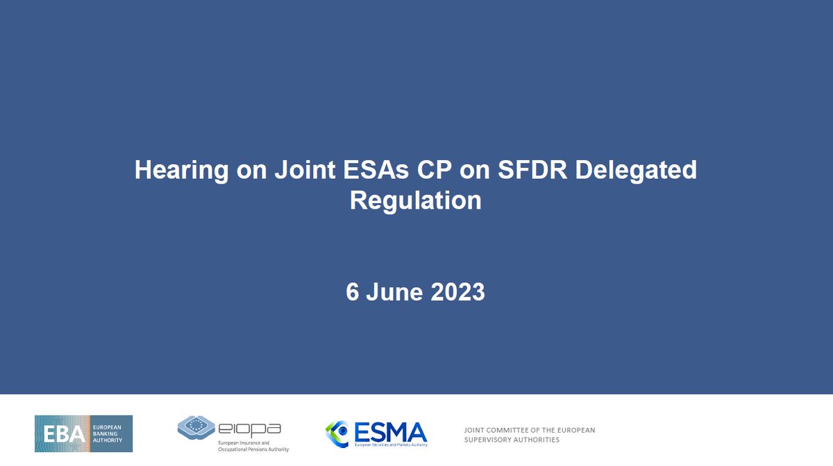 ESMA - EU Securities Markets Regulator 🇪🇺 tweet media