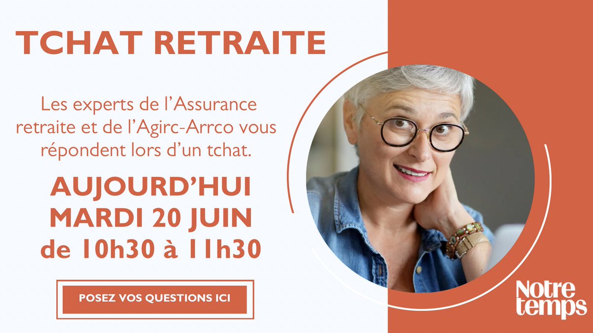 NotreTemps's tweet photo. TCHAT RETRAITE 
Les experts de @Cnav_actu et @AgircArrco vous répondent : 
je suis un homme,j'ai 3 enfants ça compte pour la retraite?
« Si vous avez eu au moins 3 enfants biologiques, le montant de votre retraite sera automatiquement majoré de 10 %. »
https://t.co/xJCc6dnYHW https://t.co/J8w5jUoXSy