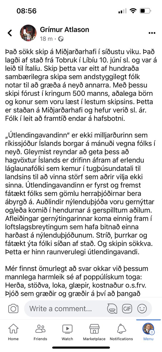 Jon Gnarr tweet media
