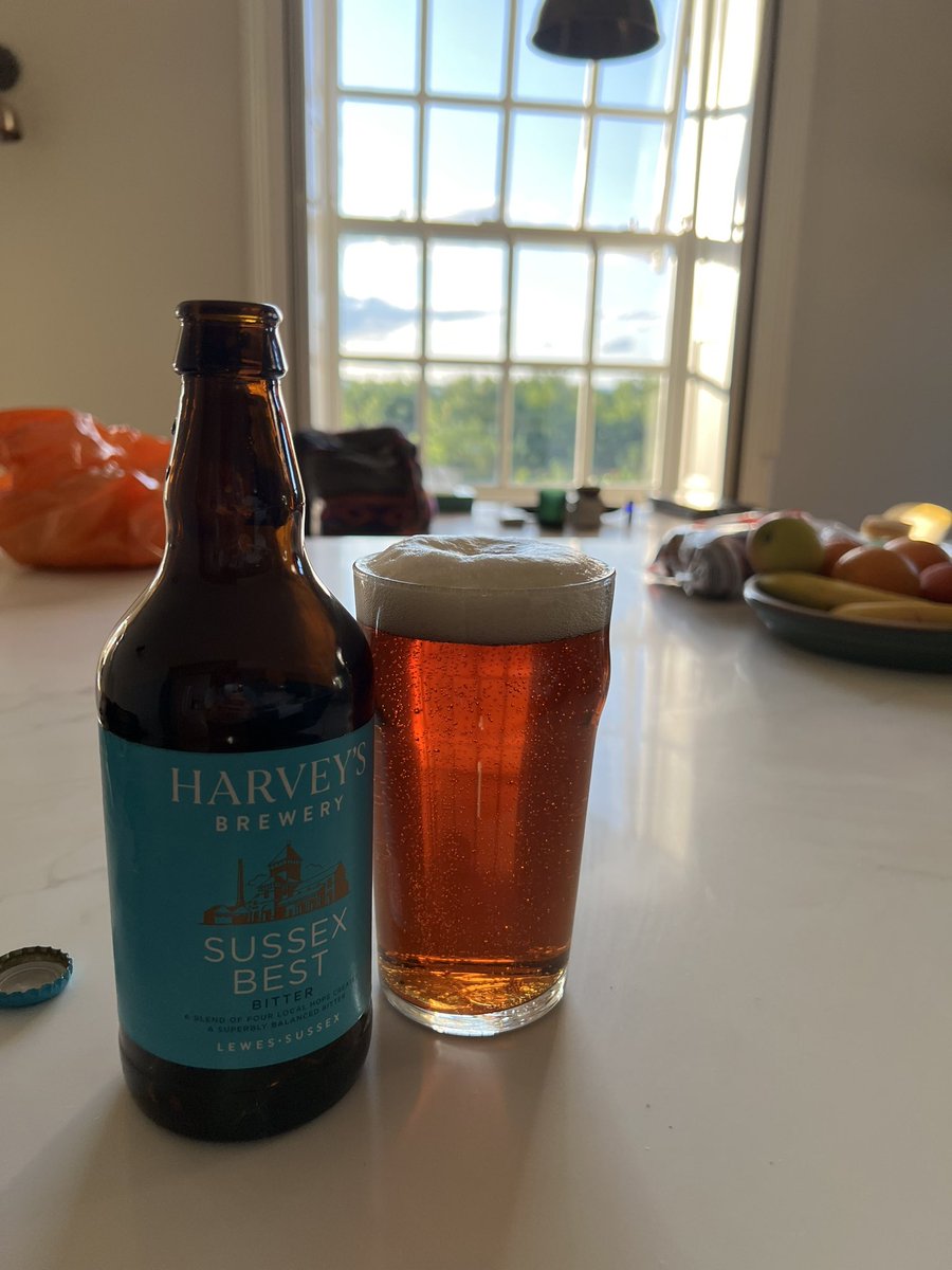 Patrick Williams (@paddymedic86) on Twitter photo A little bit of Sussex to brighten up my evening in Northumberland to celebrate the end of a weekend on call.
<a href="/Harveys1790/">Harvey's Brewery</a> A little bit of Sussex to brighten up my evening in Northumberland to celebrate the end of a weekend on call.
<a href="/Harveys1790/">Harvey's Brewery</a>