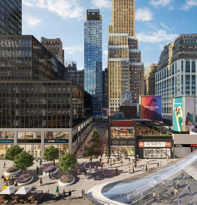 We're not done in NYC! Today we announced we're bringing more indoor pickleball to New York City, along with our high-end athletic club experience, to PENN 1, following our lease agreement with Vornado Realty Trust. prn.to/3pgzCrl