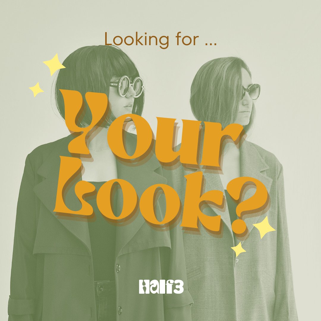 🔎 Searching for your brand's aesthetic and vibe? It's no easy task, but Half3 is here to help! We understand the psychology behind aesthetics, going beyond fashion trends. Let's find your unique identity and make your business work for you. 🎨✨ #FindYourLook #BrandAesthetics