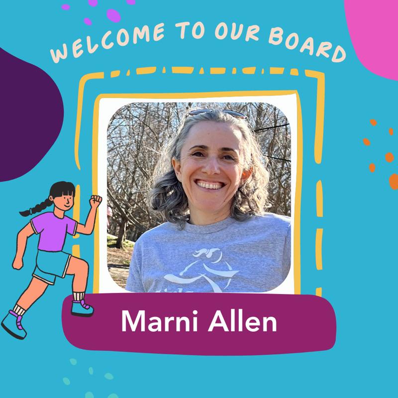 Please help us welcome Marni Allen, GOTR Coach and parent, to our Board of Directors! 

Thank you, Marni, for your continued dedication to empowering all girls through your board service!