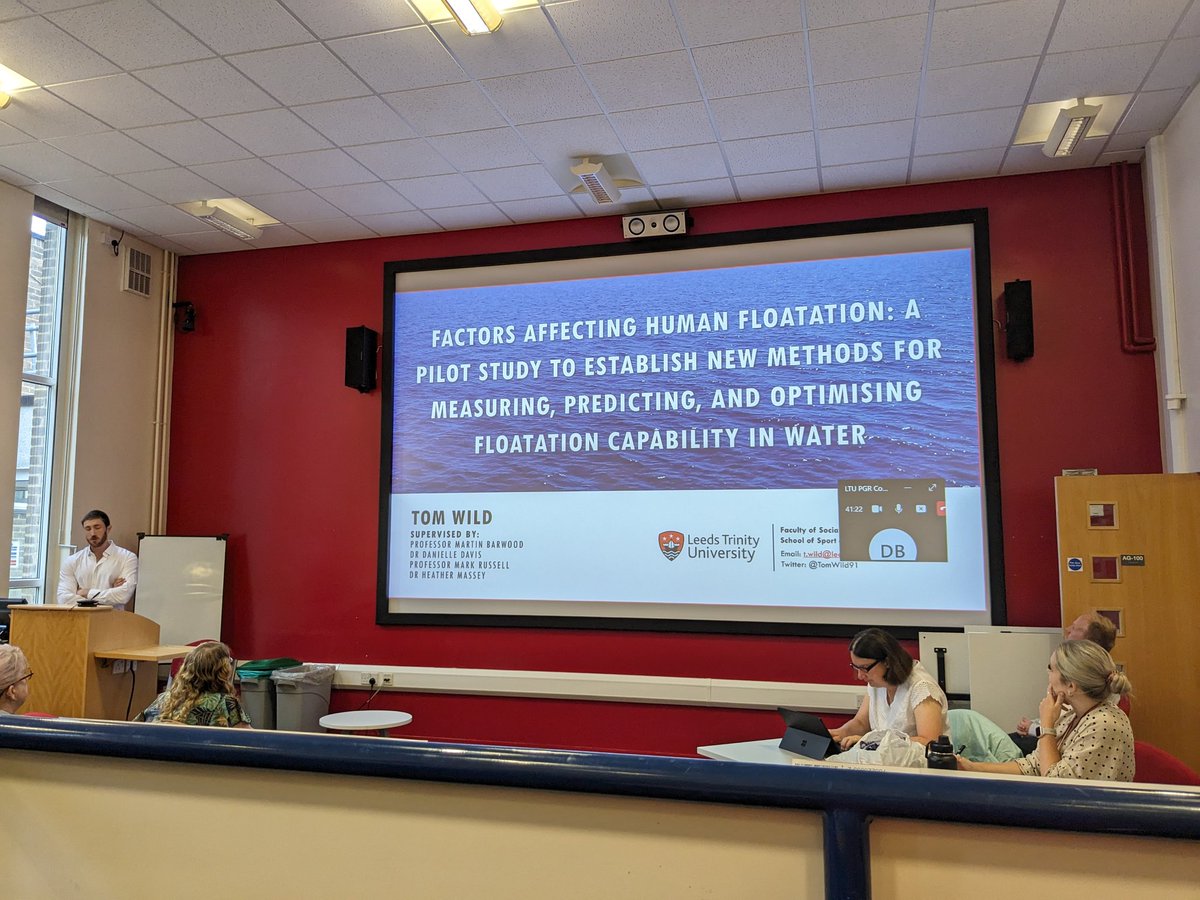 Great to hear @TomWild91 discussing his PhD research to-date at LTU PGR Research Conference #LTUResearch