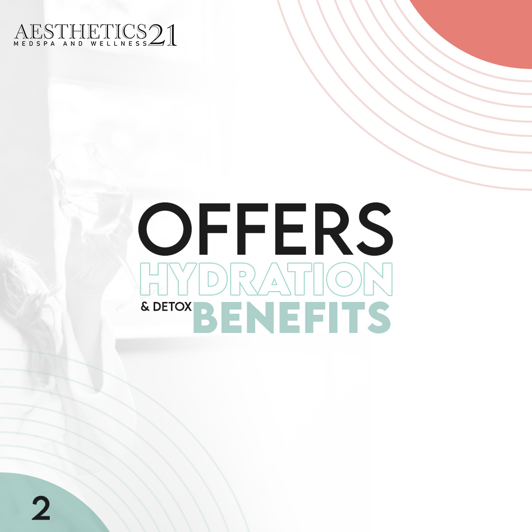Aesthetics21nyc's tweet image. Ready to give your body the ultimate nutrition boost with IV nutrition therapy?
Here are five reasons why you should include IV therapy in your wellness goals.
#Aesthetics21 #beautyandwellness #premierdestination #aestheticgoals #Ozempic #semaglutide #IVnutrition