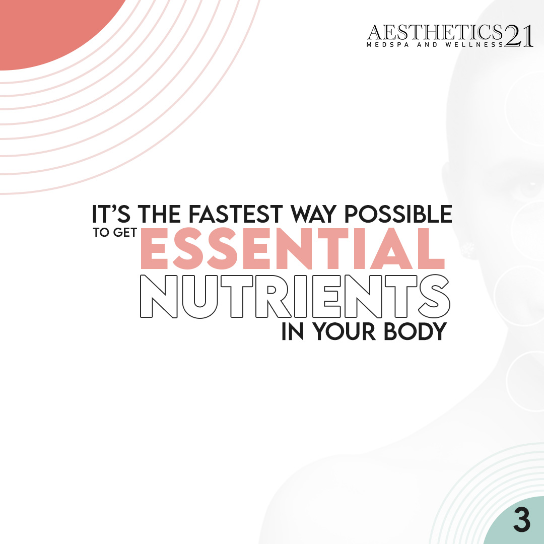 Aesthetics21nyc's tweet image. Ready to give your body the ultimate nutrition boost with IV nutrition therapy?
Here are five reasons why you should include IV therapy in your wellness goals.
#Aesthetics21 #beautyandwellness #premierdestination #aestheticgoals #Ozempic #semaglutide #IVnutrition