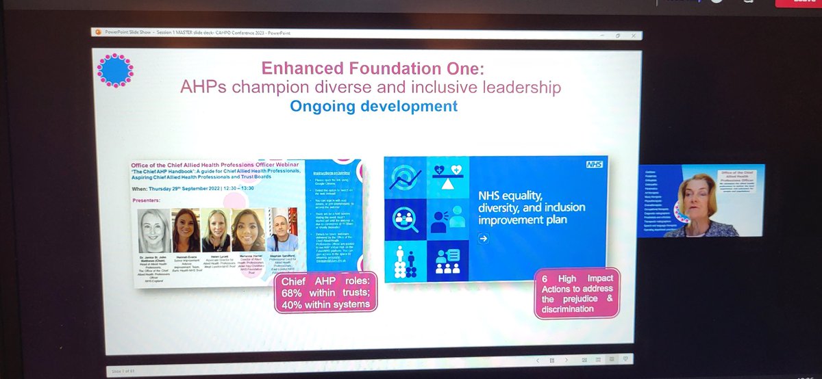 68% of Trusts now have a chief AHP, 40% of ICS now have a dedicated AHP leadership role. More to do but lots achieved together #AHPsDeliver #CAHPO23