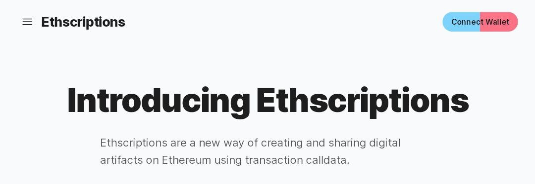 Inspired by #BitcoinOrdinals, now #Ethscriptions is here to revolutionize #NFT minting on #Ethereum

It's a new protocol that empowers #ETH users to create #NFTs and #DigitalAssets on the #blockchain

Almost 30K #Ethscriptions has been inscribed in less than 18hrs of its launch