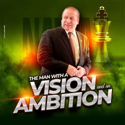 The Man wiťh a Vision and an Ambition
#میں_ن_کا_ووٹر_کیوں