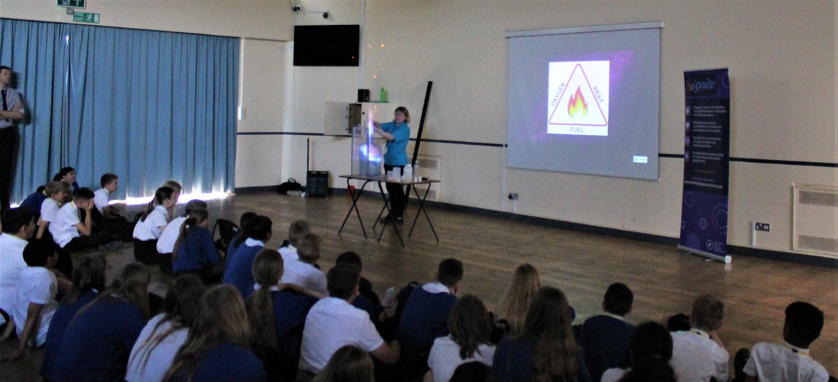 BrookvaleGroby's tweet photo. Space Centre Assembly
Year 7 students had an assembly yesterday with the Ignite Team from the National Space Centre, looking at what is needed for space travel and career opportunities. 
#bglc_science https://t.co/jBLSxXOv0m
