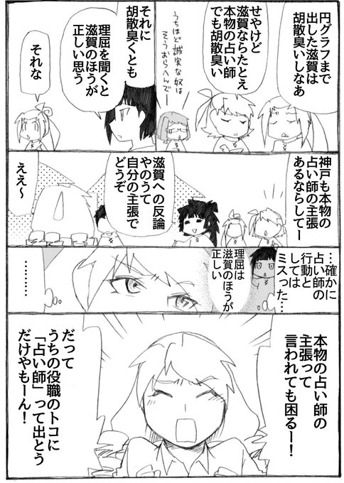 2023年正月漫画180P。 神戸さんは別の方向に修正しました。  #うちのトコでは #うちトコ #四国四兄弟
