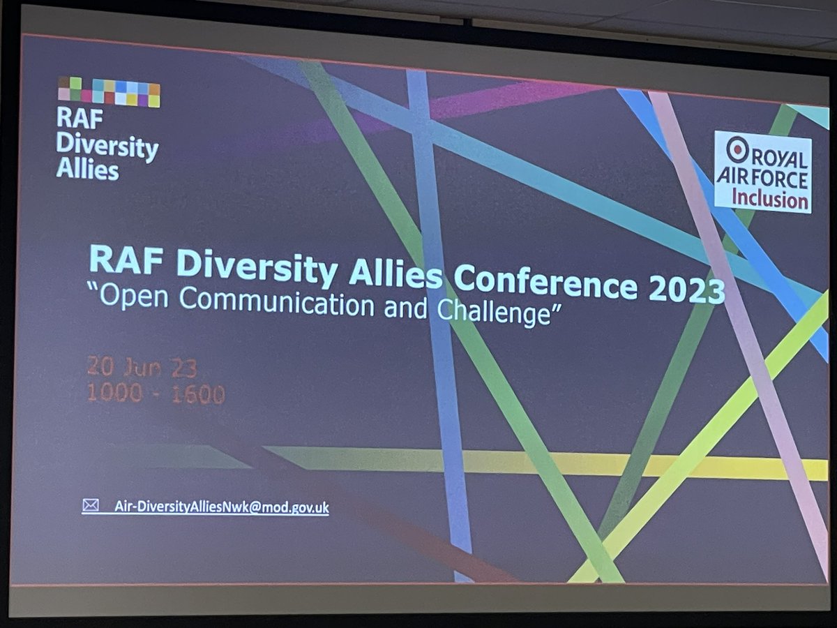 So important to make everyone be valued - diversity a key enabler. Looking forward to a great conference today!