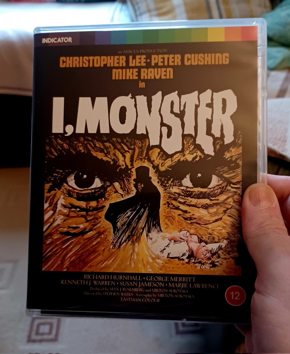 ColinGunn1960's tweet photo. A bit of classic horror today, with a retelling/reimagining of Dr Jekyll &amp; Mr Hyde. #ChristopherLee is brilliant in the title role, &amp; #PeterCushing is as ever Lee's perfect foil. Another #AmicusFilms gem. #Horror 

@JohnHammond73 @maxybyrne @BeAfraid_horror https://t.co/ShV4KsOpUe