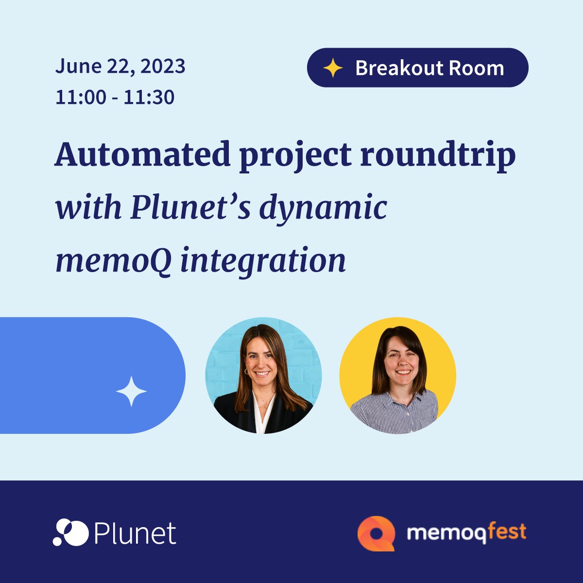 Join us for an interactive presentation at memoQfest on Thursday at 11am, where our Plunet specialists will take you on a dynamic journey through the entire project lifecycle. Take advantage of this opportunity to witness the synergy between Plunet and memoQ.
#memoqfest #Plunet