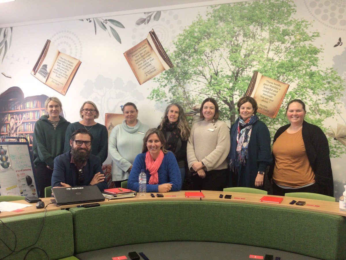 The inaugural APCI network meeting today in our library at Forbes North attracted assistant principal curriculum instruction practitioners from Cowra and Mitchell networks. The beginning of some great collaboration @NSWEducation @dizdarm @DebSummerhayes