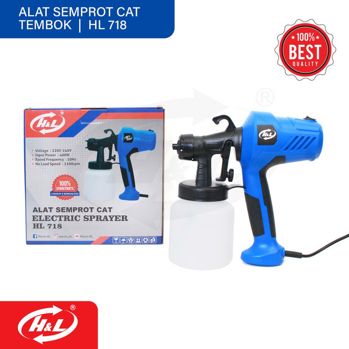 Palugadacom's tweet image. HL 718 Electric Sprayer Alat Semprot Cat Elektrik

#hl178electricsprayer #alatsemprotcatelektrik #paintgun #sprayergun #hlalatsemprotcat #palugada

palugada.com/HL-718-Electri…